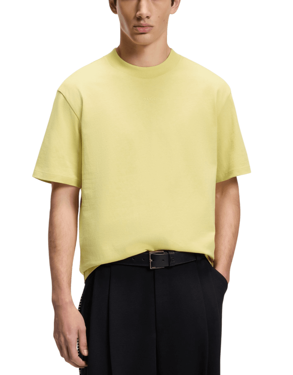 Men's T-Shirts Hugo Yellow