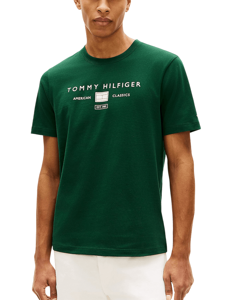 Men's T-Shirts Tommy Hilfiger Green