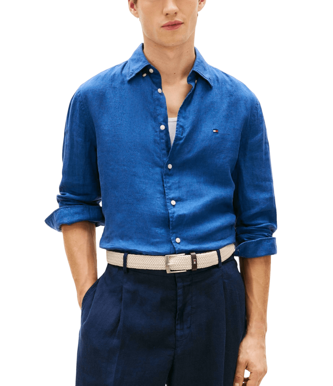 Men's Shirts Tommy Hilfiger Blue