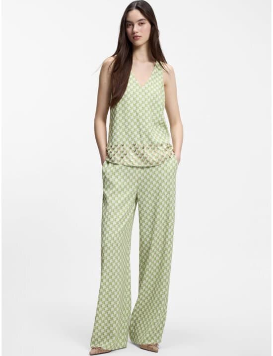 Women's Trousers Hugo Green