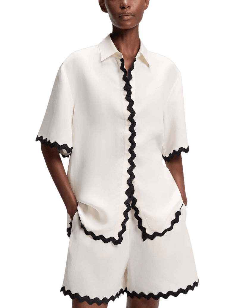 Women's Shirts Hugo Ecru