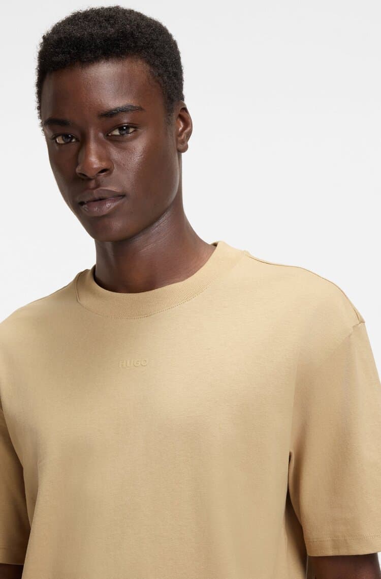 Ανδρικό Dapolino T-shirt Μπεζ HUGO 50488330-269