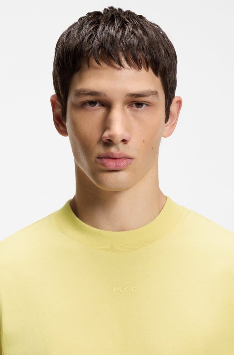 Ανδρικό Dapolino T-shirt Κίτρινο HUGO 50488330-720