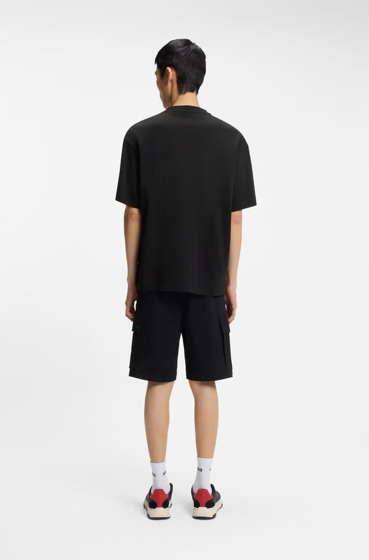 Ανδρικό Draxon T-shirt Μαύρο HUGO 50558405-001