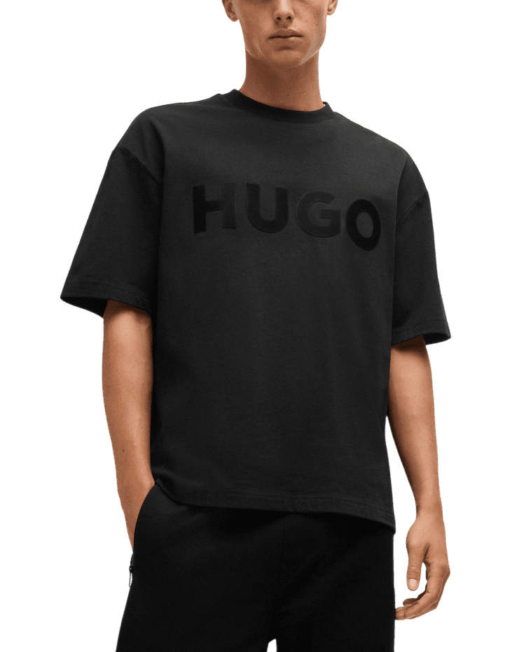 Men's T-Shirts Hugo Black