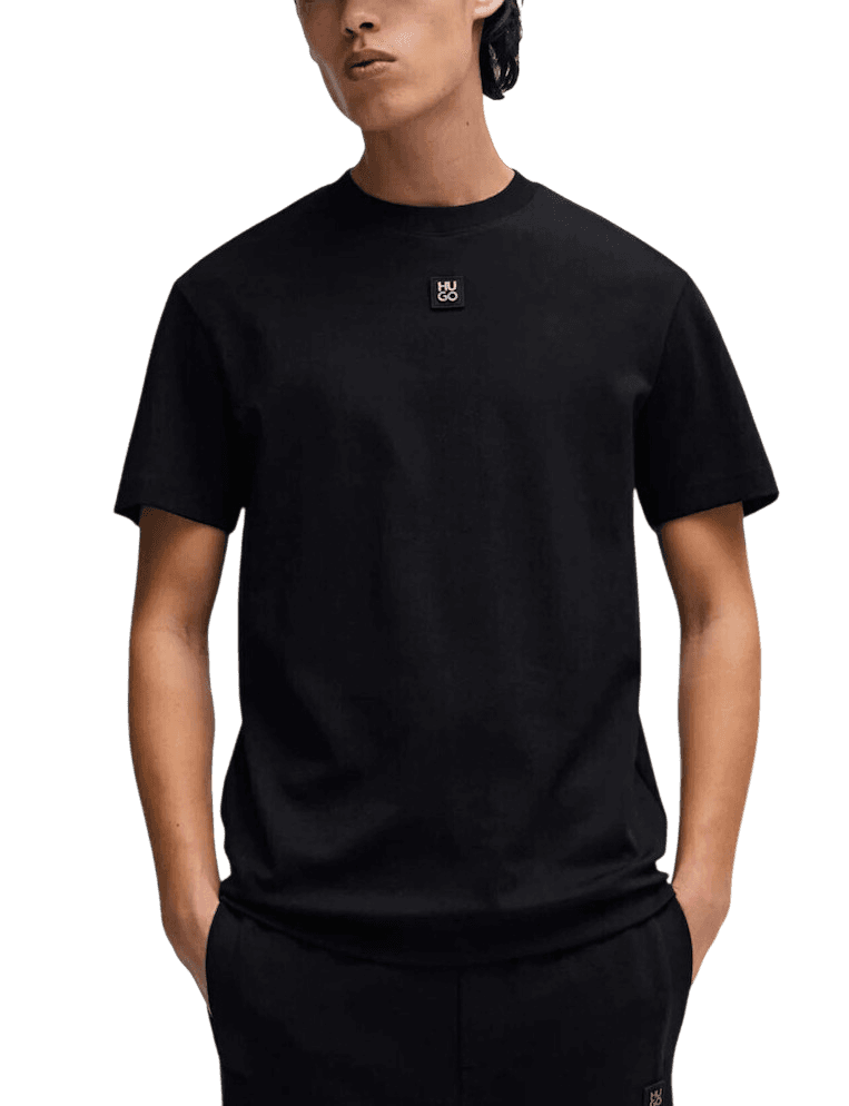 Men's T-Shirts Hugo Black