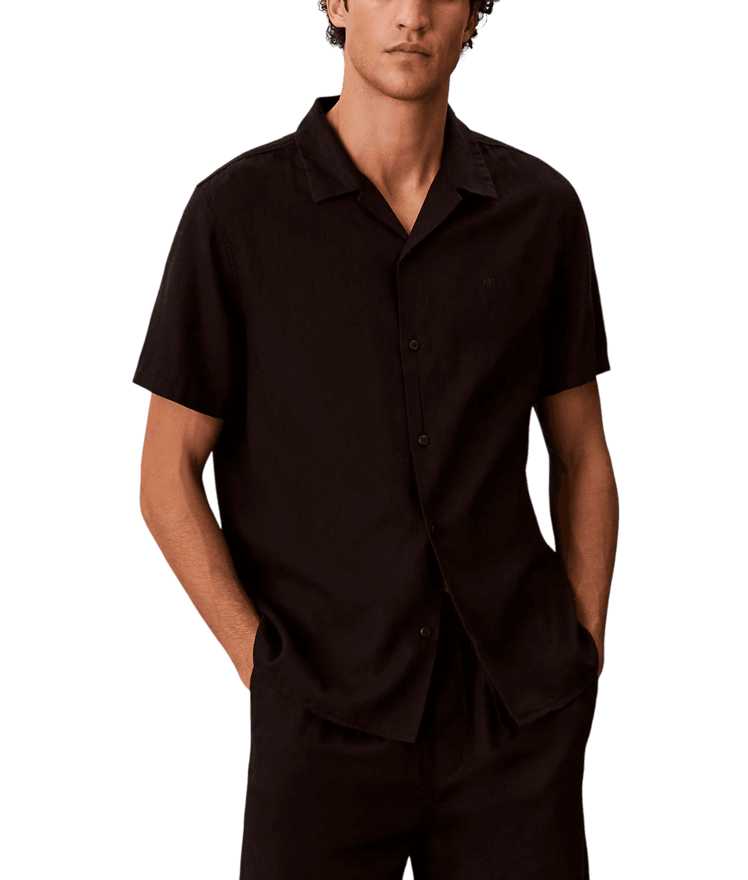 Men's Shirts Calvin Klein Black