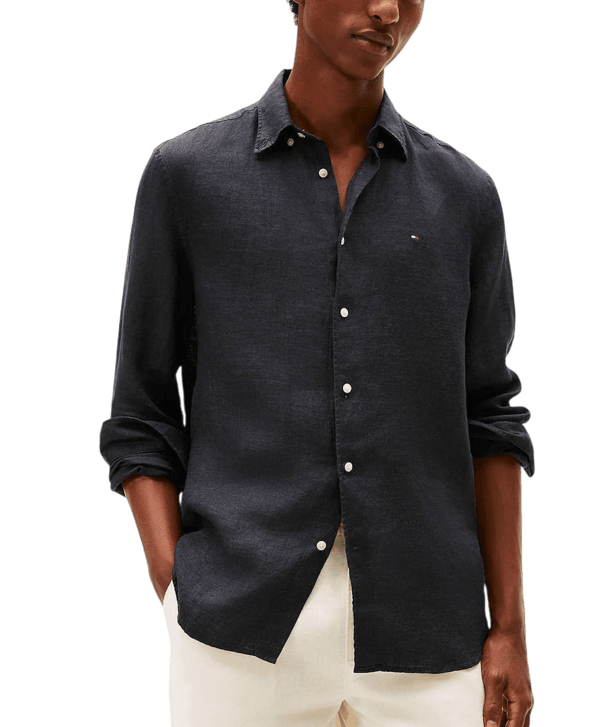 Men's Shirts Tommy Hilfiger Black