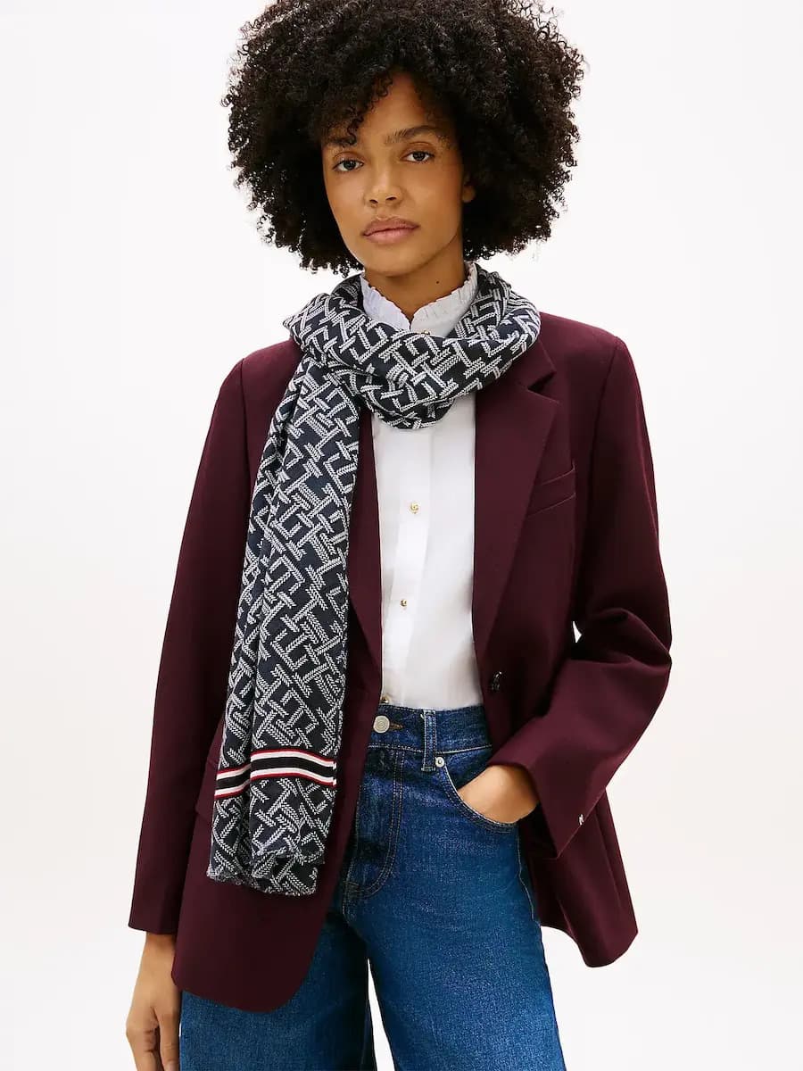 Women's Scarves Tommy Hilfiger Blue