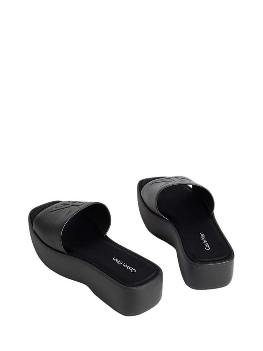 Γυναικείες Δερμάτινες Παντόφλες Calvin Klein HW0HW03026-0GJ