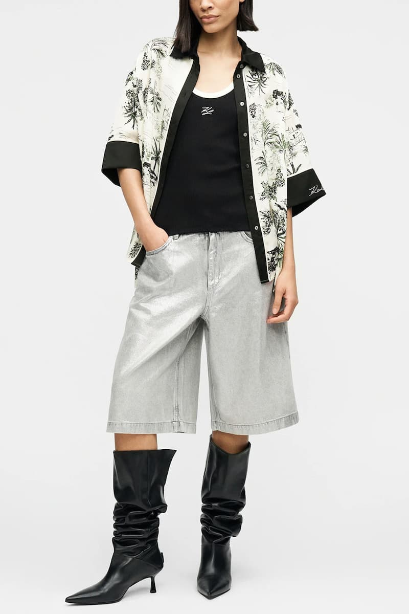 Women's Shirts Karl Lagerfeld White