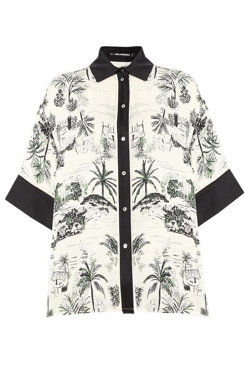 Women's Shirts Karl Lagerfeld White