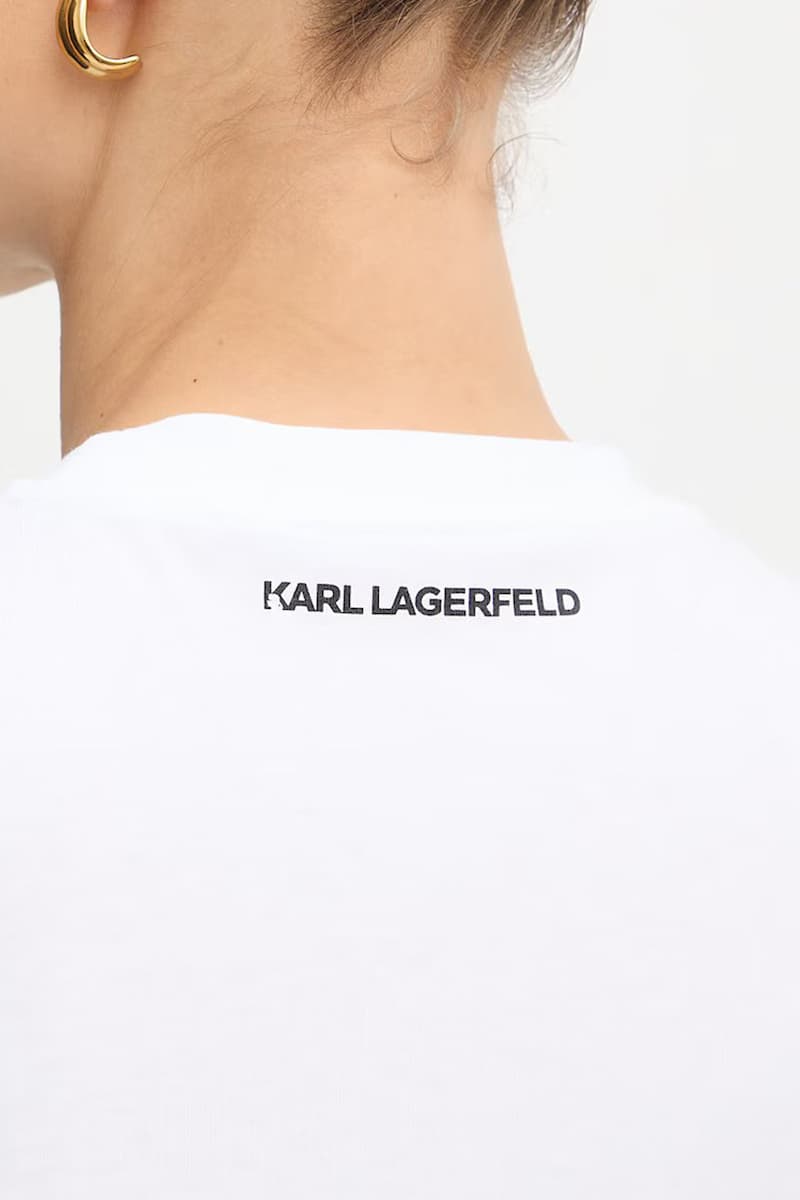 Women's T-Shirts Karl Lagerfeld White