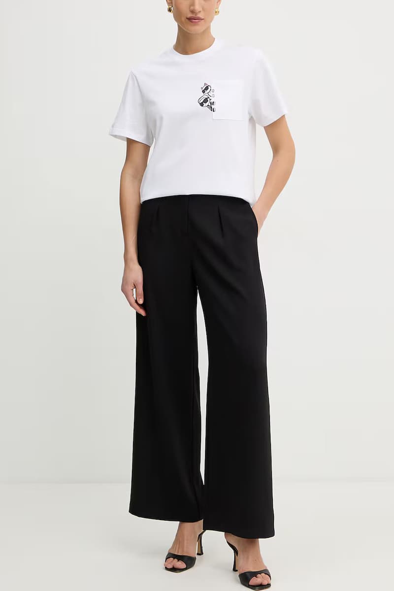 Women's T-Shirts Karl Lagerfeld White