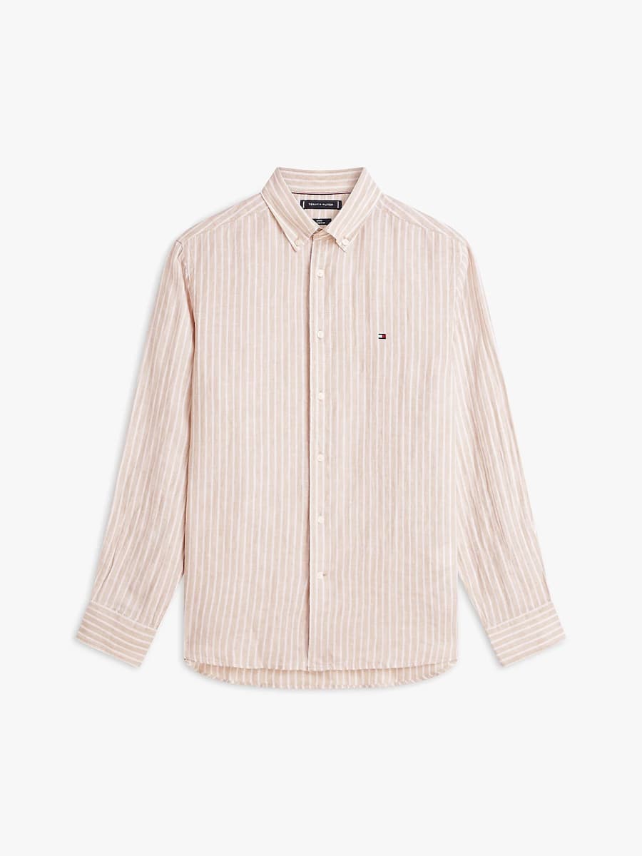 Men's Shirts Tommy Hilfiger Beige