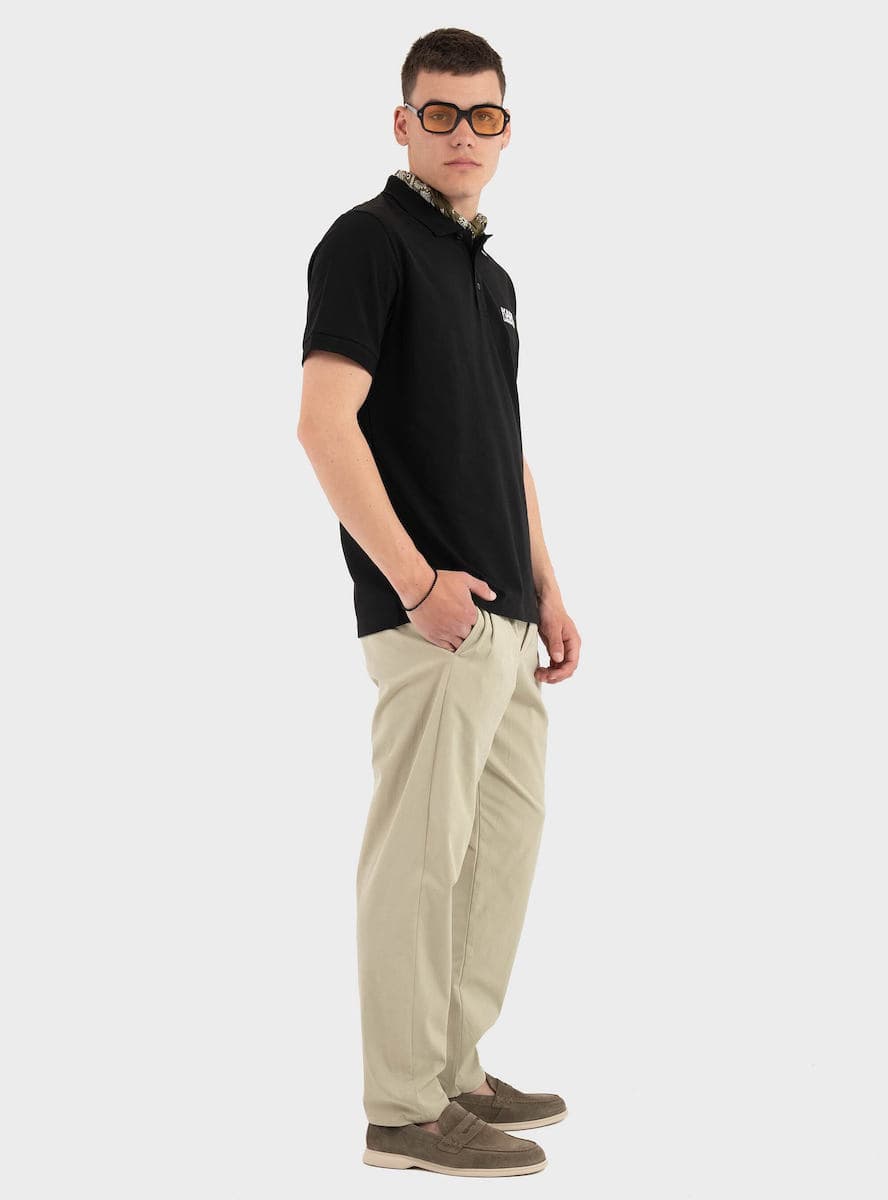Men's Polo Shirts Karl Lagerfeld Black