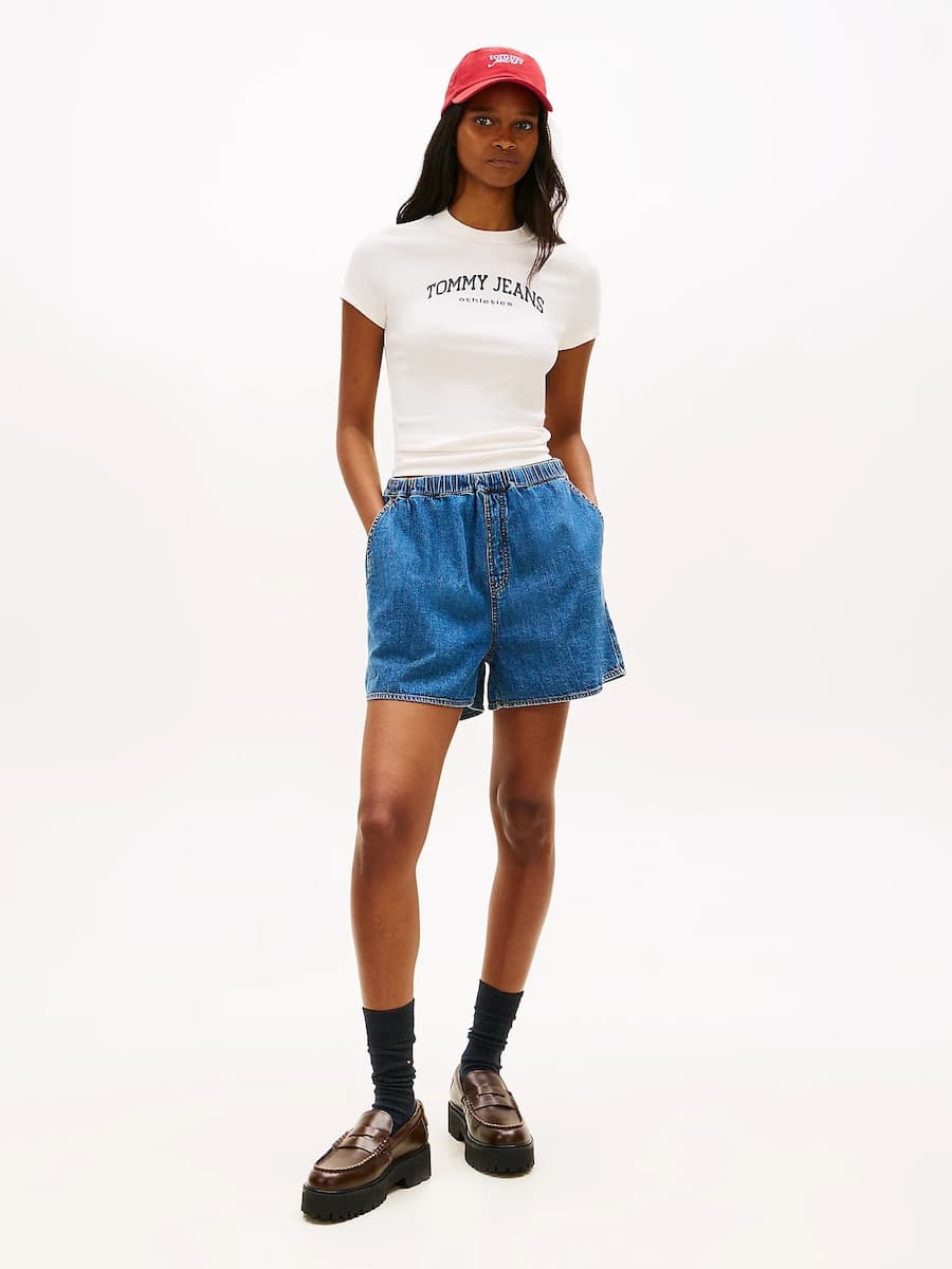 Women's Shorts Tommy Hilfiger Blue