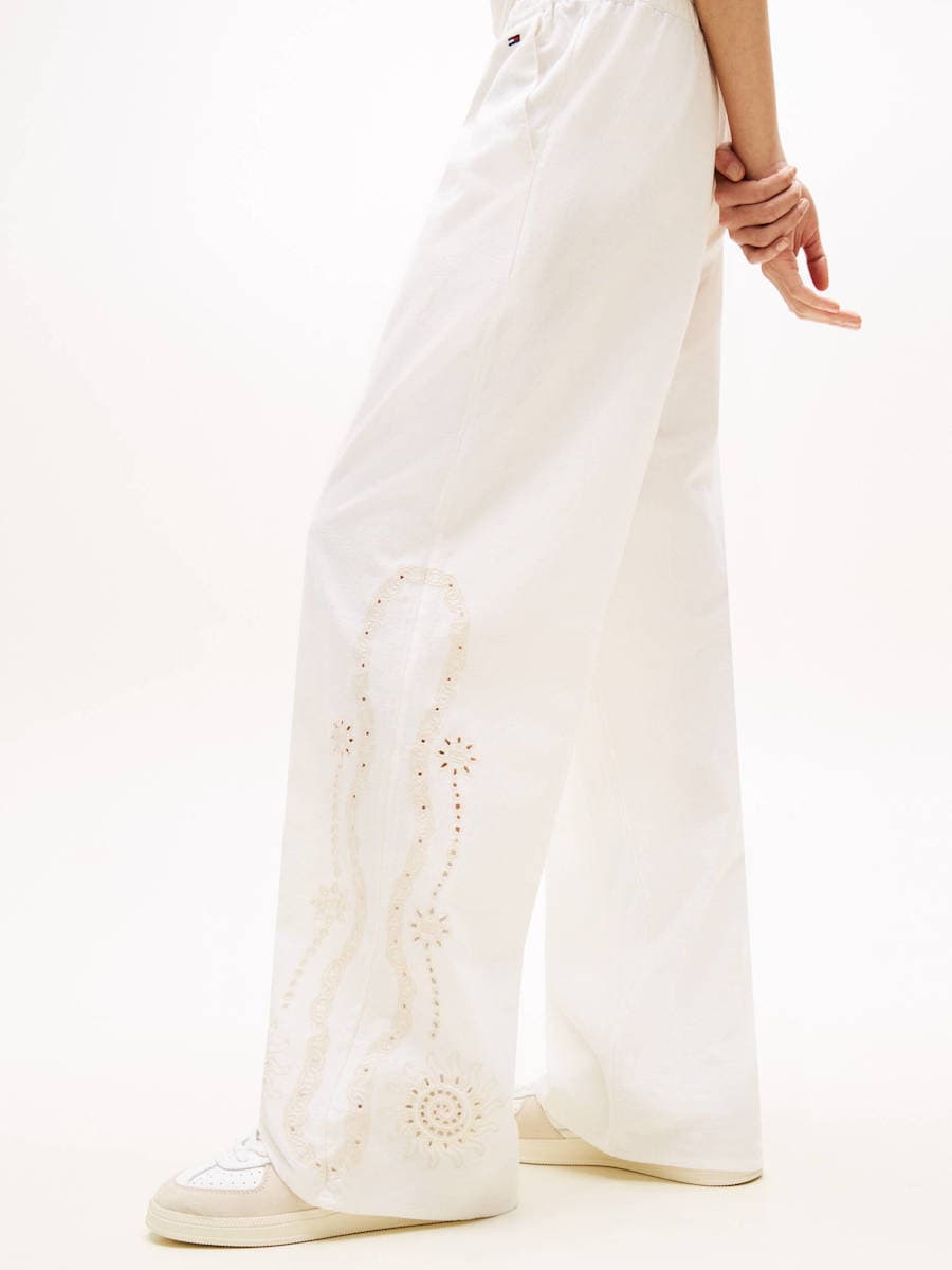 Women's Pants Tommy Hilfiger White