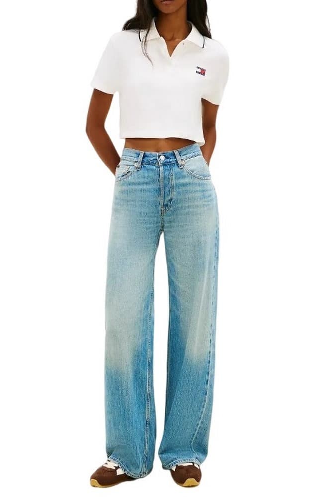 Women's T-Shirts Tommy Hilfiger White