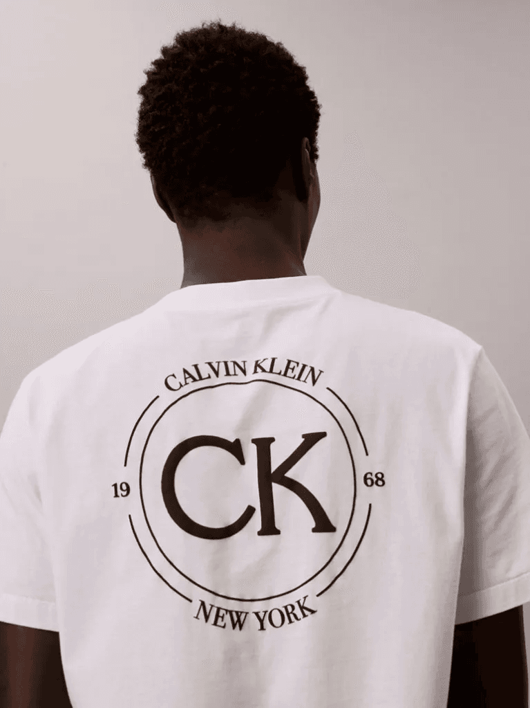Men's T-Shirts Calvin Klein White