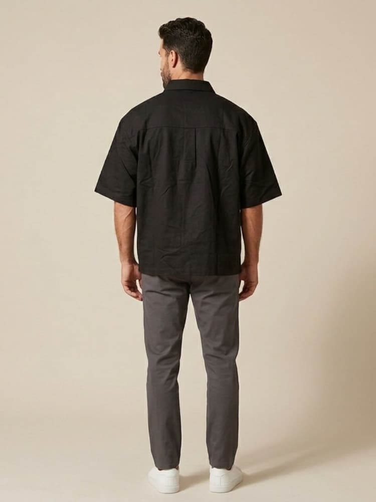 Men's Shirts Karl Lagerfeld Black