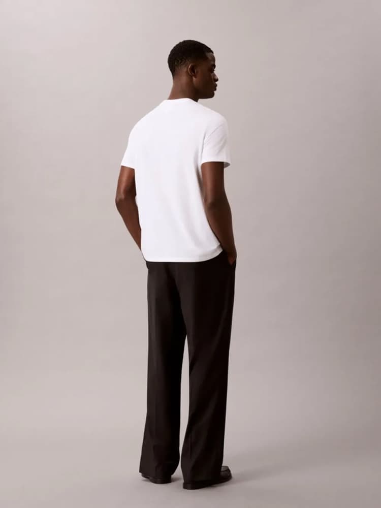 Ανδρικό T-shirt Λευκό Calvin Klein LV04LD230G-YAF