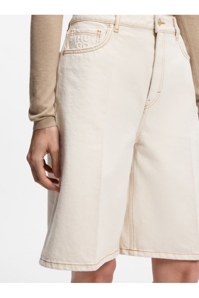 Γυναικεία Gelita Τζιν Βερμούδα Εκρού HUGO 50557029-103