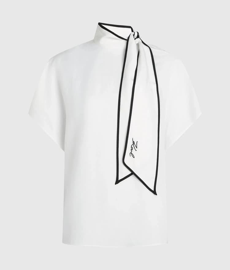 Women's T-Shirts Karl Lagerfeld White