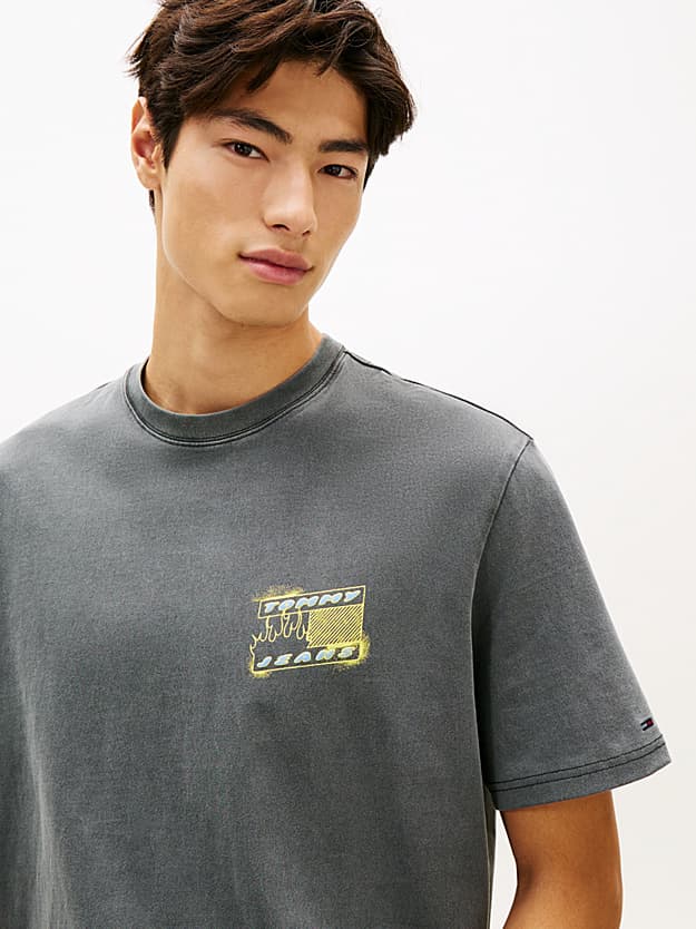 Men's T-Shirts Tommy Hilfiger Black