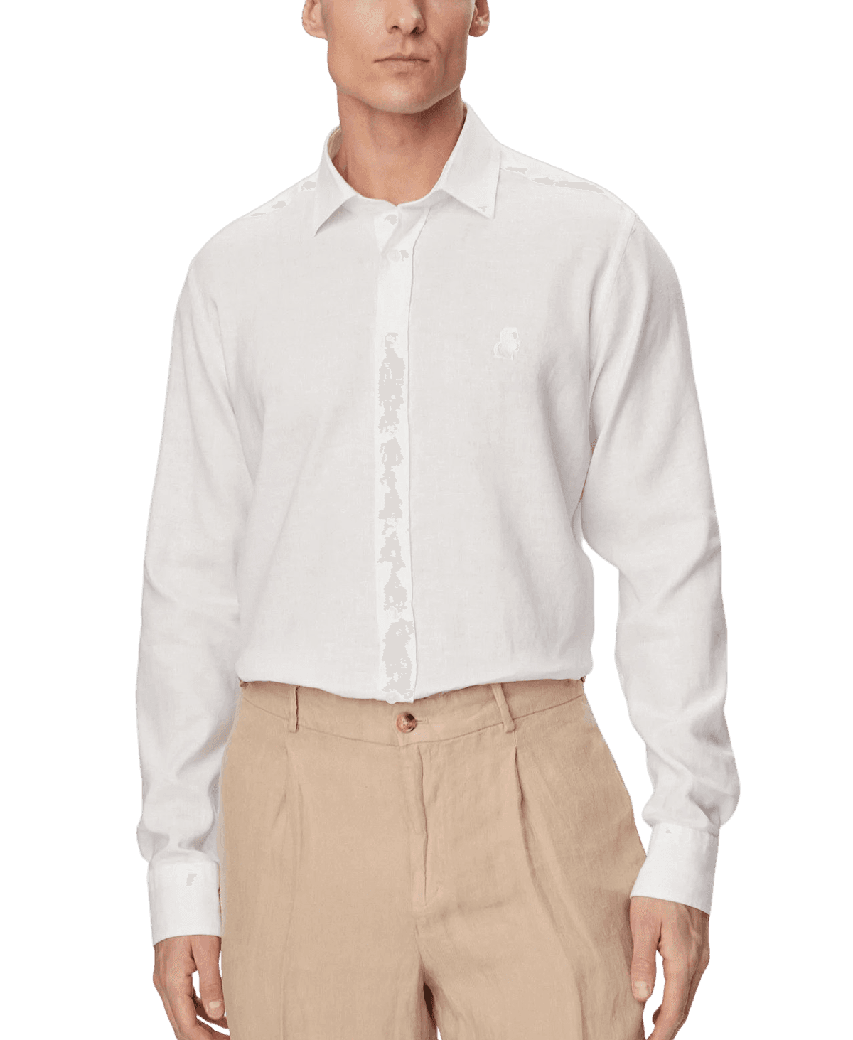 Ανδρικό Πουκάμισο Navy Μπλε Karl Lagerfeld 605084 562791-690