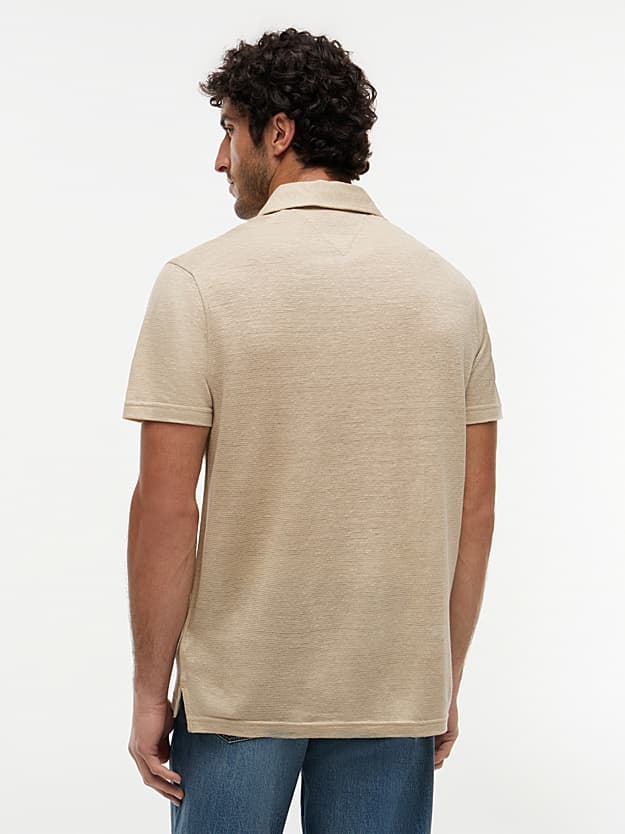 Men's Polo Shirts Tommy Hilfiger Beige