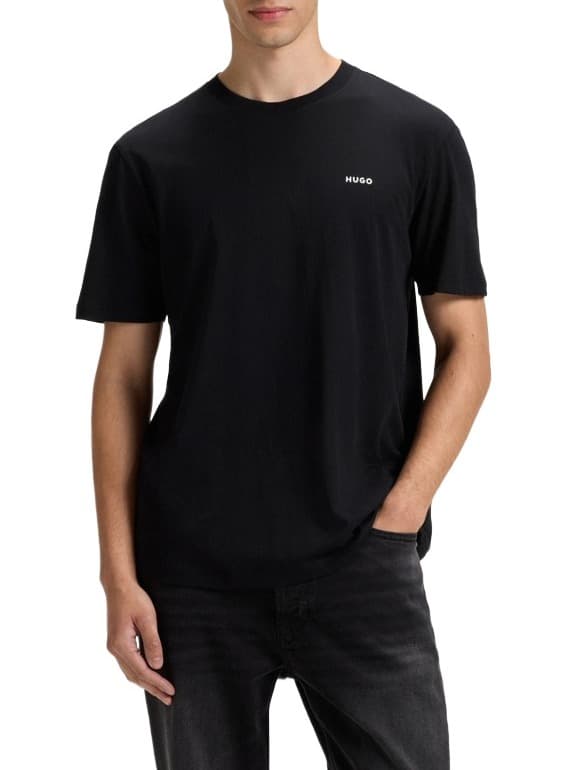 Men's T-Shirts Hugo Black