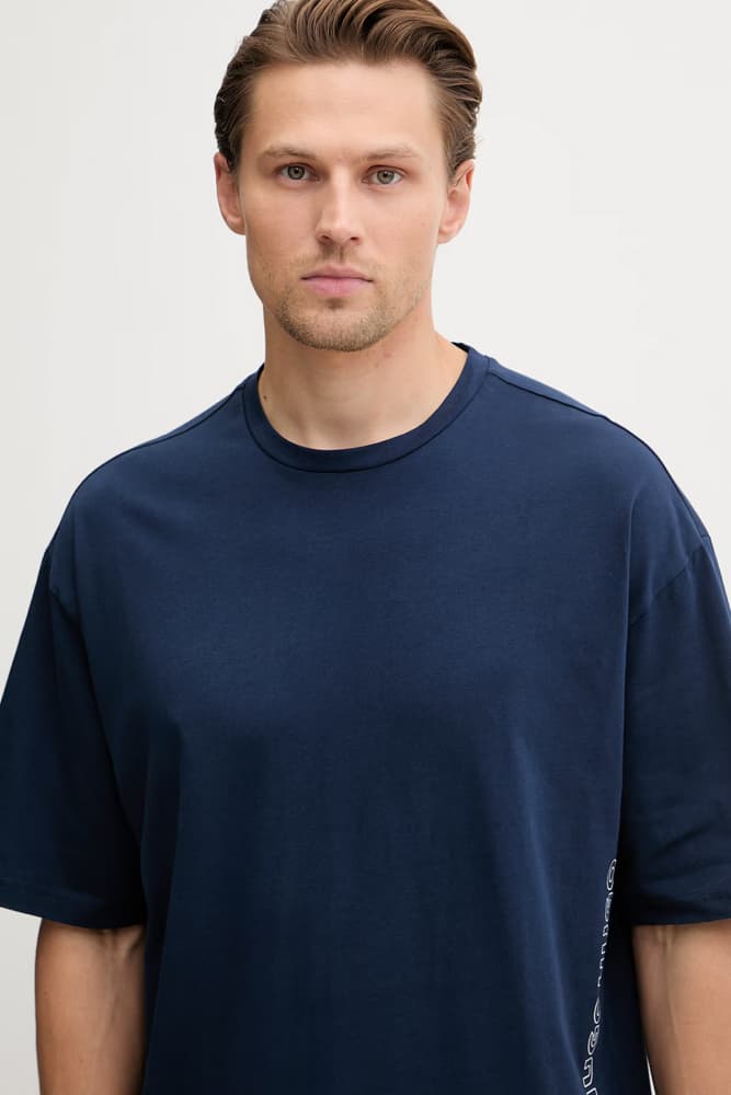 Men's T-Shirts Hugo Blue