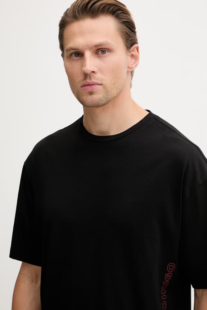 Men's T-Shirts Hugo Black