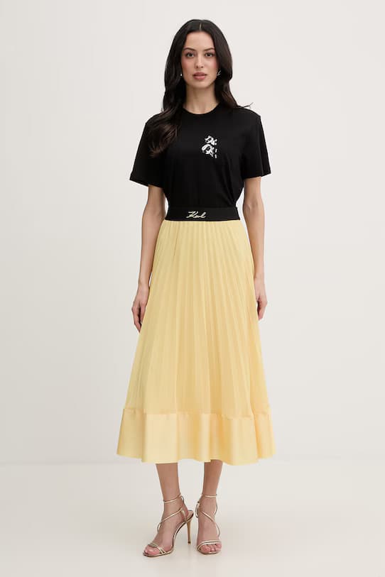 Women's T-Shirts Karl Lagerfeld Black