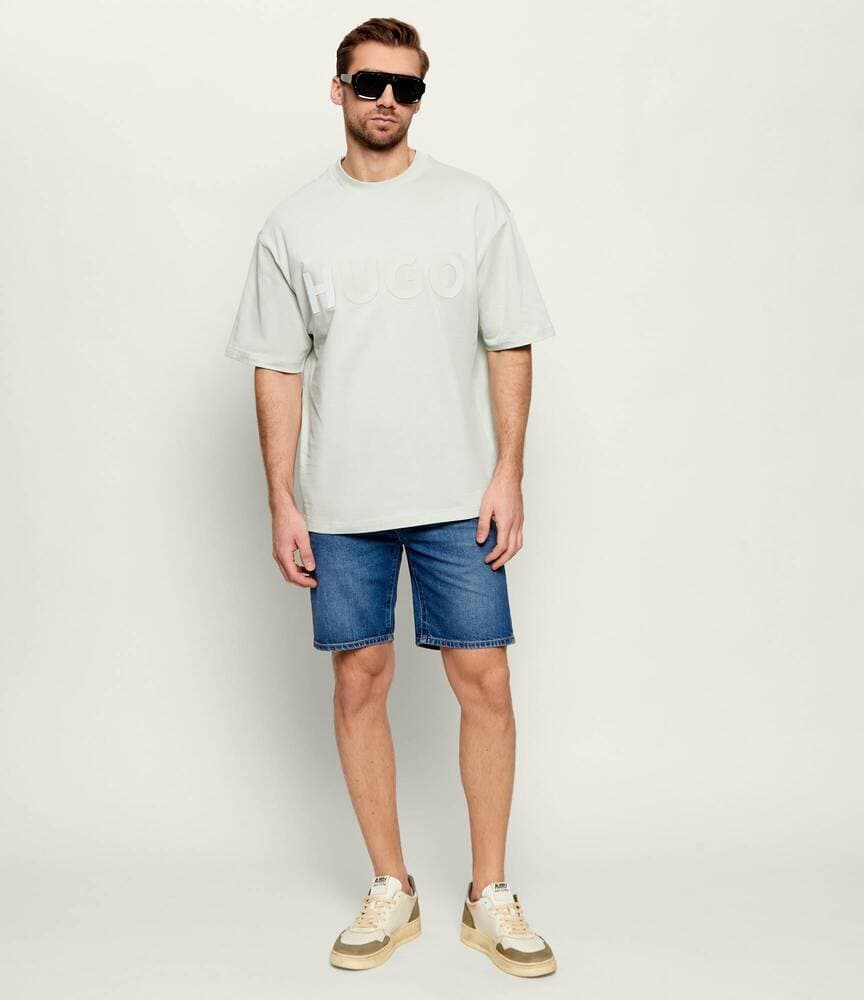 Men's T-Shirts Hugo Green