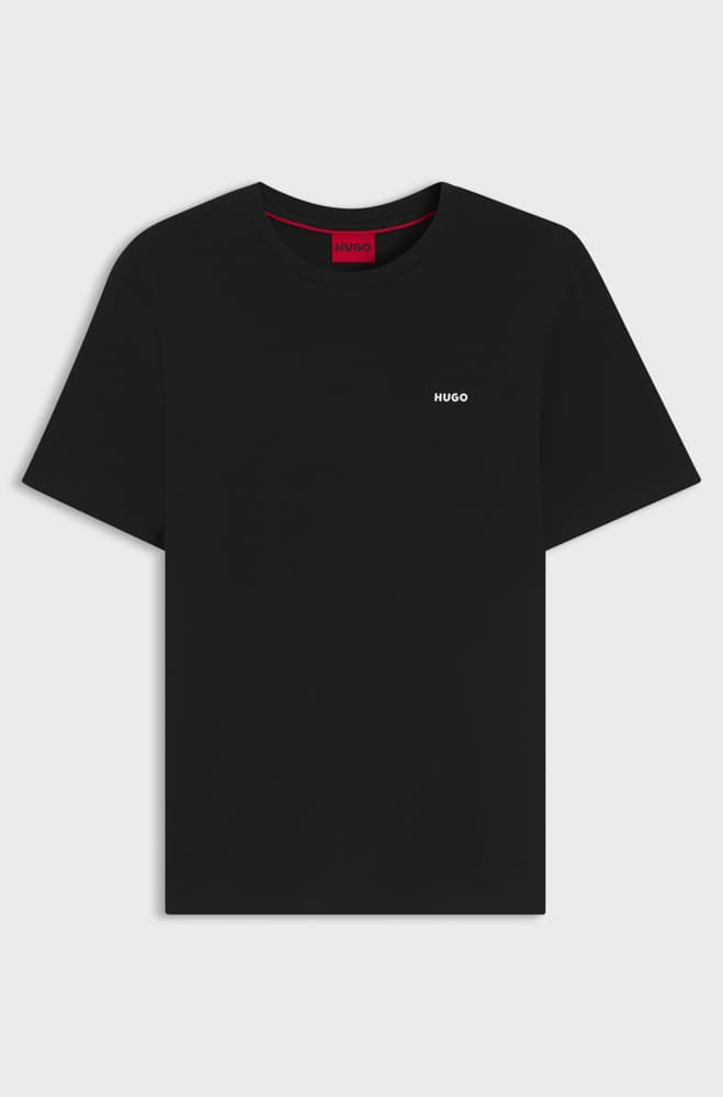 T-SHIRT HUGO DERO222 BLACK HUGO BOSS