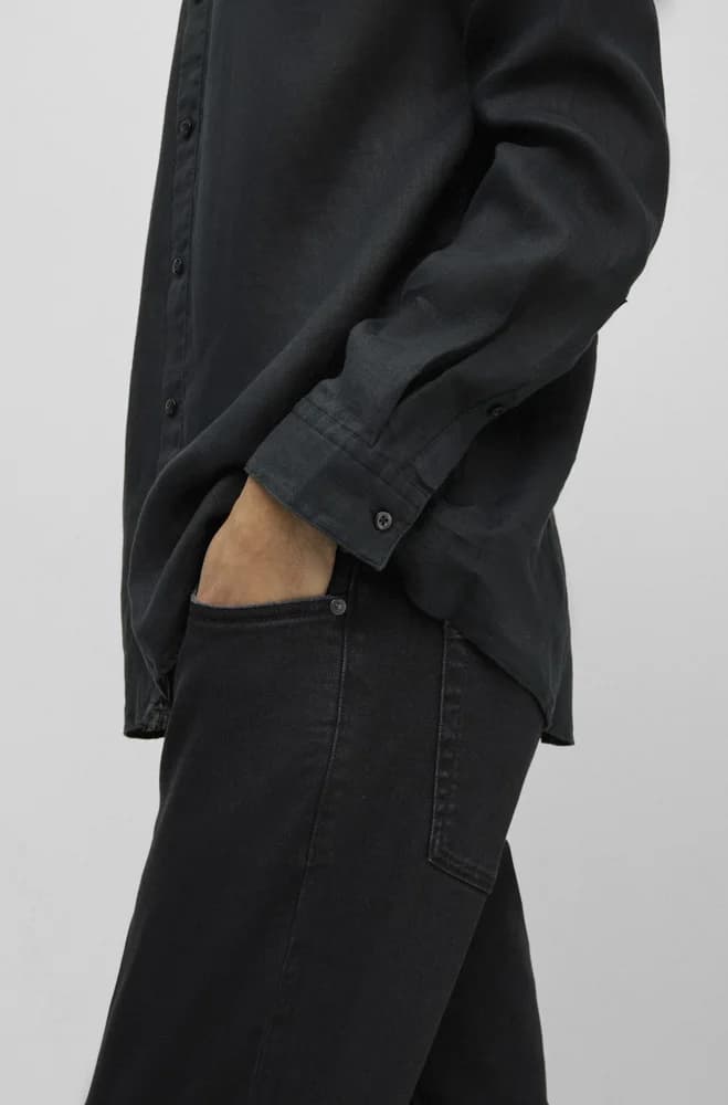 Men's Shirts Hugo Black