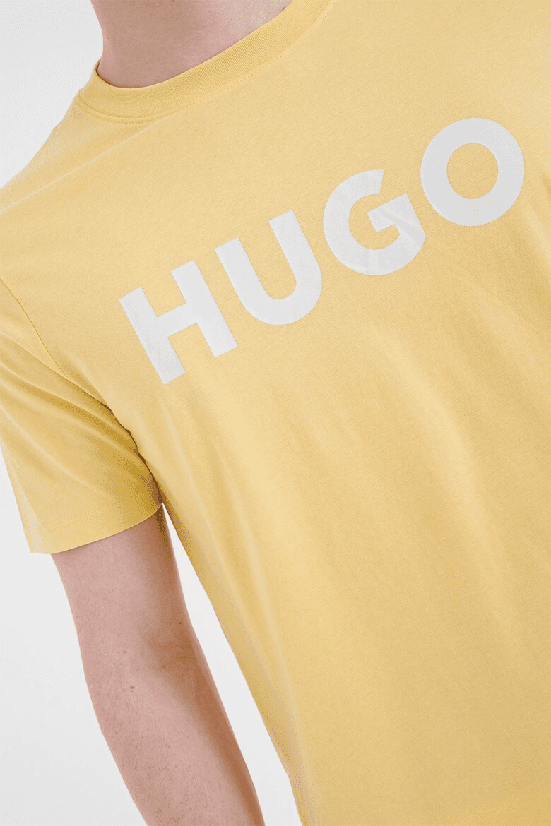 Men's T-Shirts Hugo Yellow