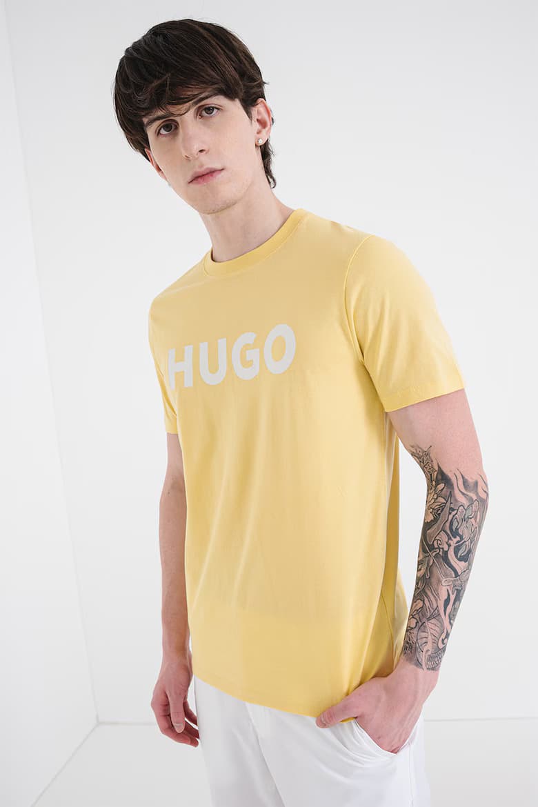 Men's T-Shirts Hugo Yellow