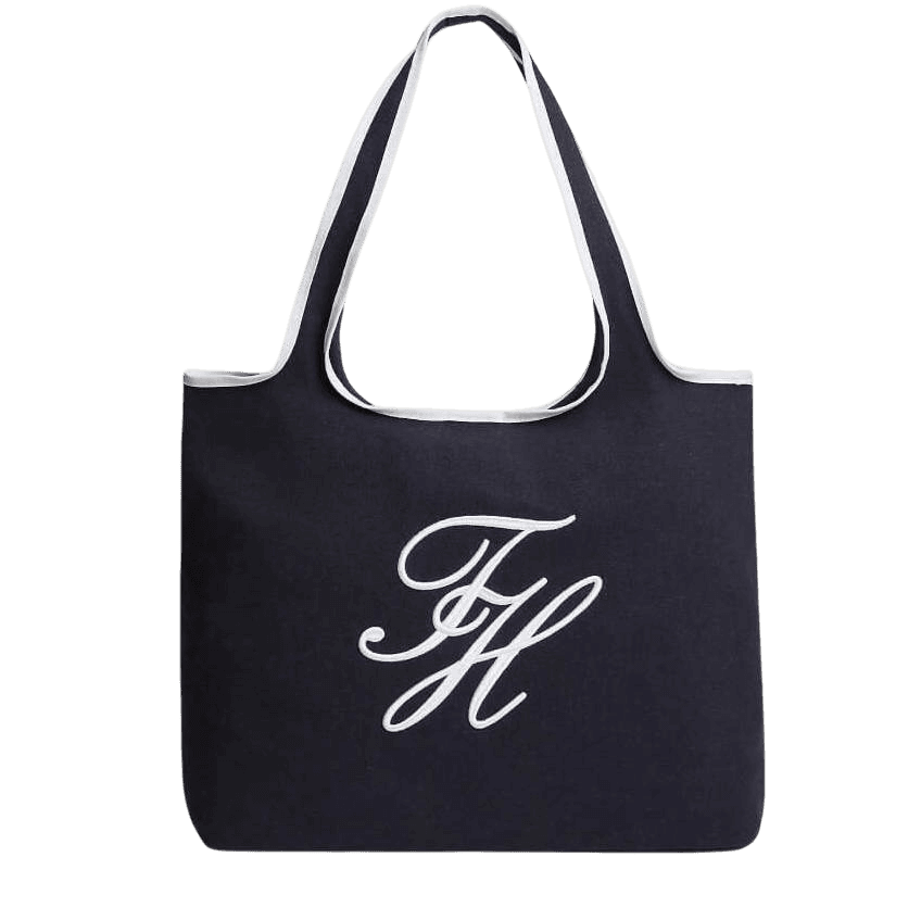 Γυναικεία TH Summer Tote Τσάντα Navy Μπλε Tommy Hilfiger AW0AW18398-DW6