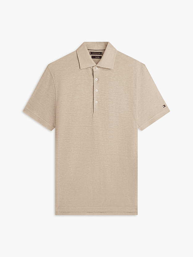 Men's Polo Shirts Tommy Hilfiger Beige