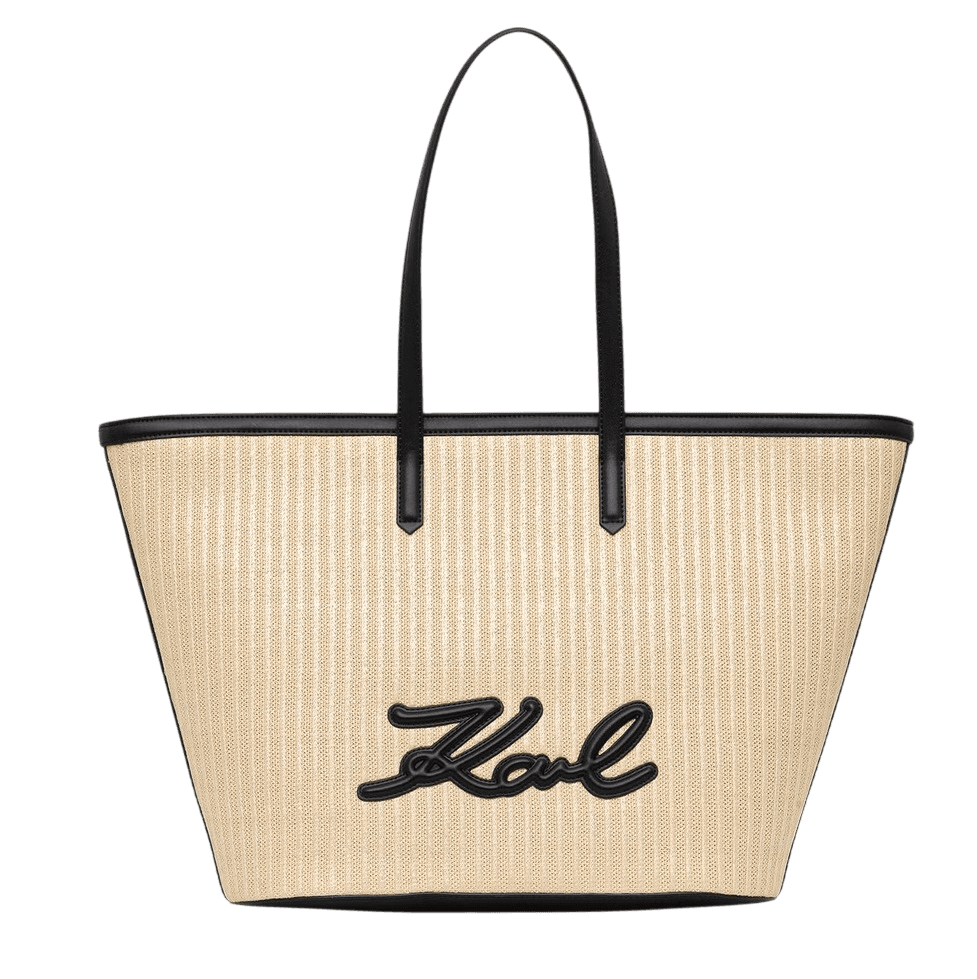 Γυναικεία K/Signature Tote Τσάντα Μπεζ Karl Lagerfeld B2W30088-425 Natural