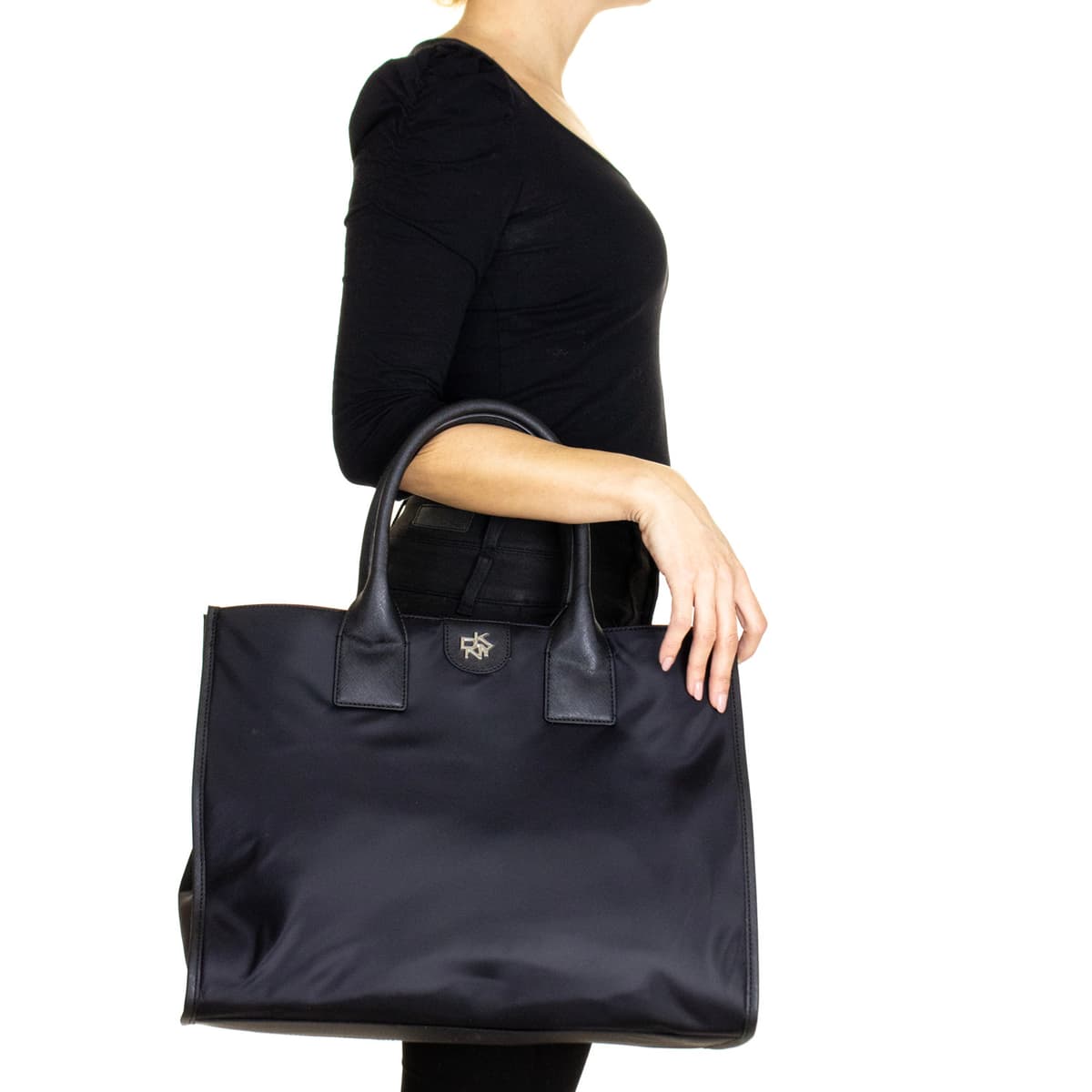 Γυναικεία Tote Τσάντα Μαύρη DKNY R14AEP99-BSV