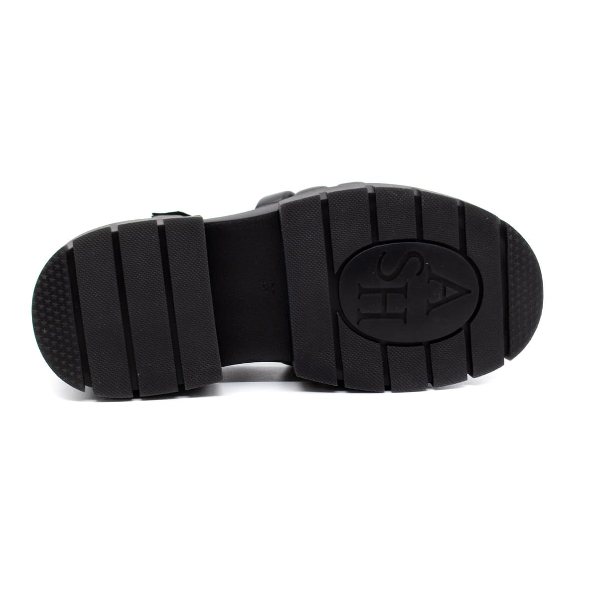 Γυναικεία Δερμάτινα Sirena Combo Πέδιλα Μαύρα Ash SS22M1360420010-BLACK