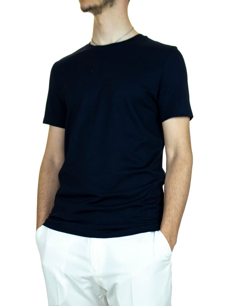 Ανδρικό T-shirt Navy Μπλε S.Oliver 2117921-5978