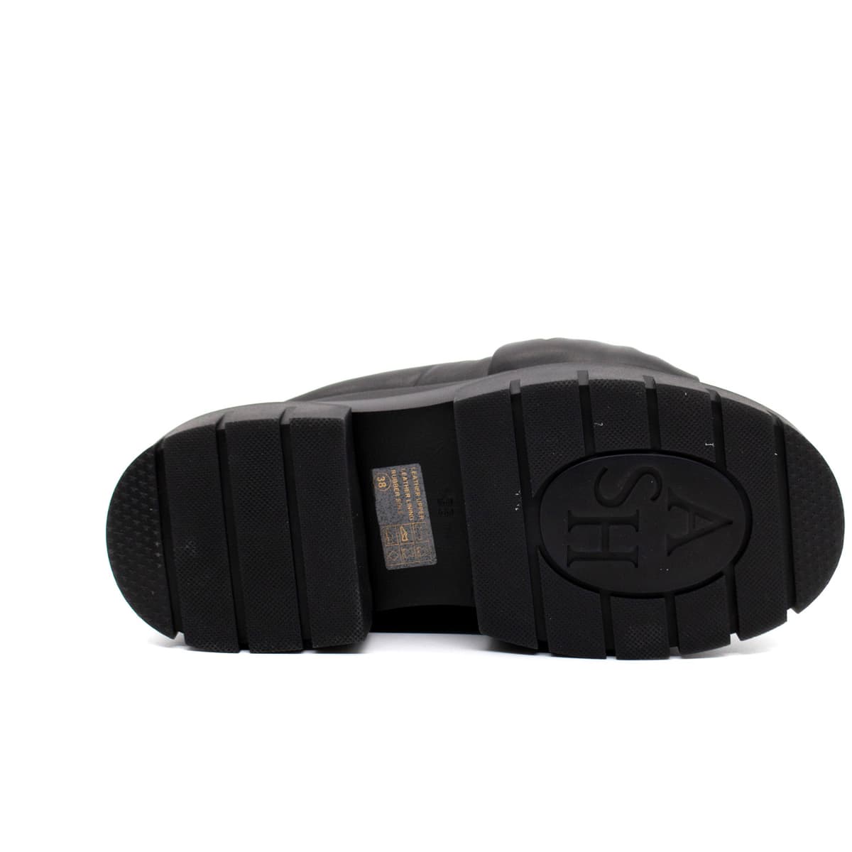 Γυναικεία Δερμάτινα Shilo Combo c Πέδιλα Μαύρα Ash SS22M13604100-Black