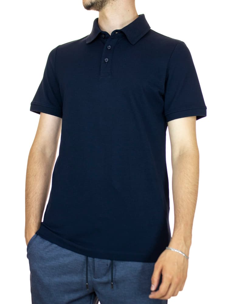 Ανδρικό Polo Navy Μπλε S.Oliver 2117919-5978