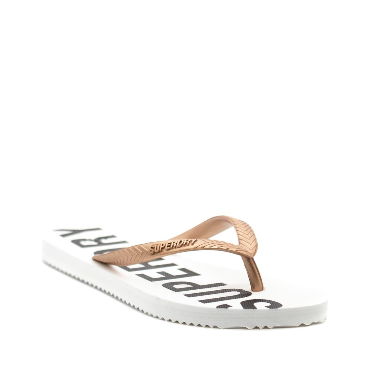 Γυναικείες Essential Σαγιονάρες Λευκές Superdry WF310155A-7BJ