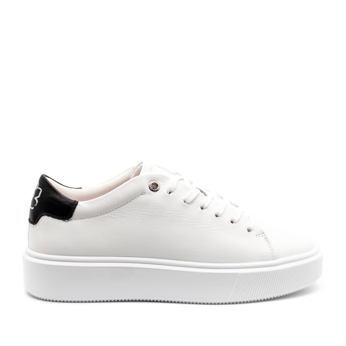 Γυναικεία Δερμάτινα Sneaker Λευκά Ted Baker 259140-WHITE BLACK